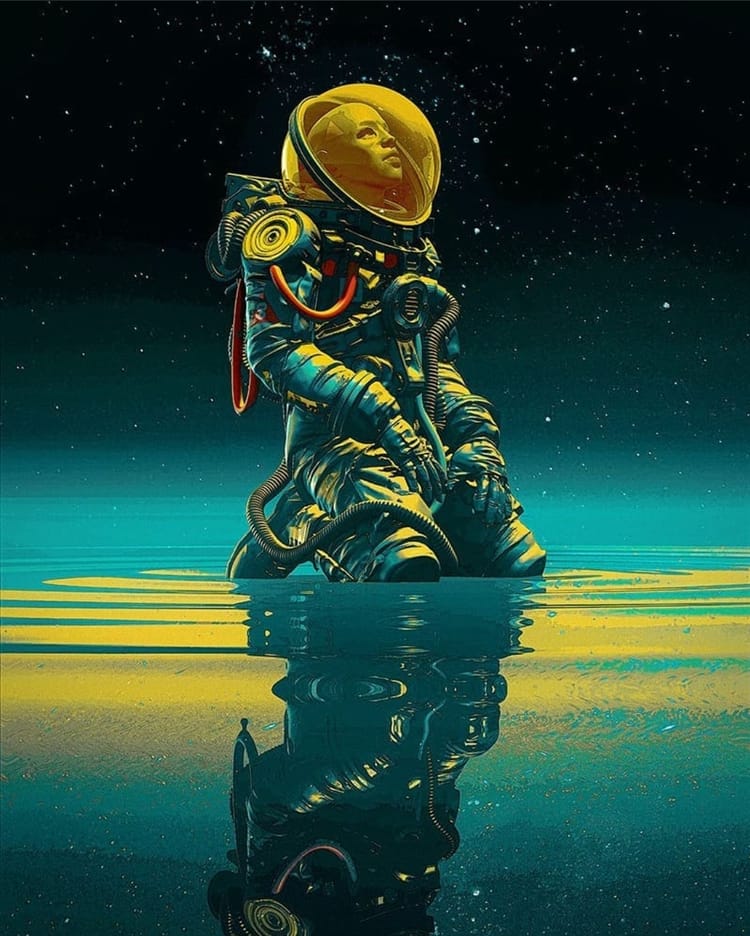 Flying into The Void.