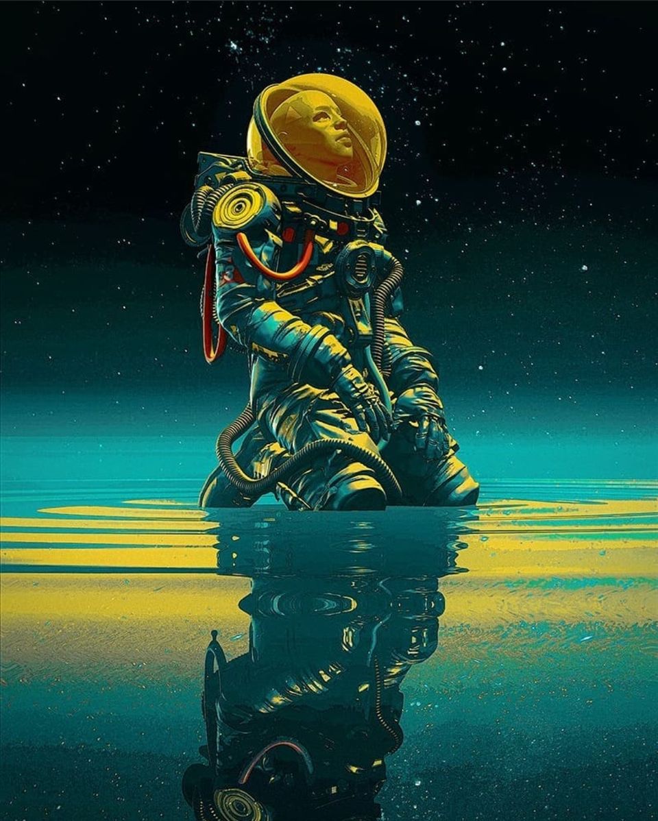 Flying into The Void.